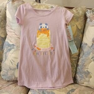 Cat & Jack Lavender Pancake Graphic Tee